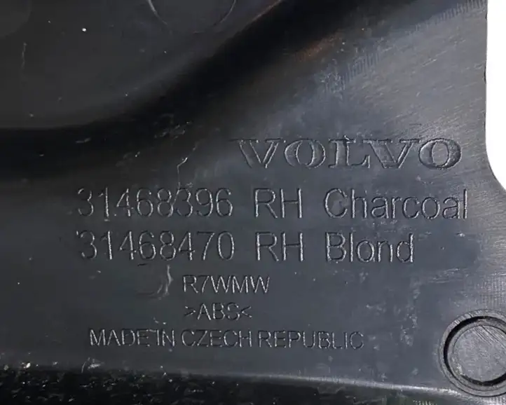 Volvo V60 (2018 - ) 31468396 Внутренняя отделка заднего порога — фото 5