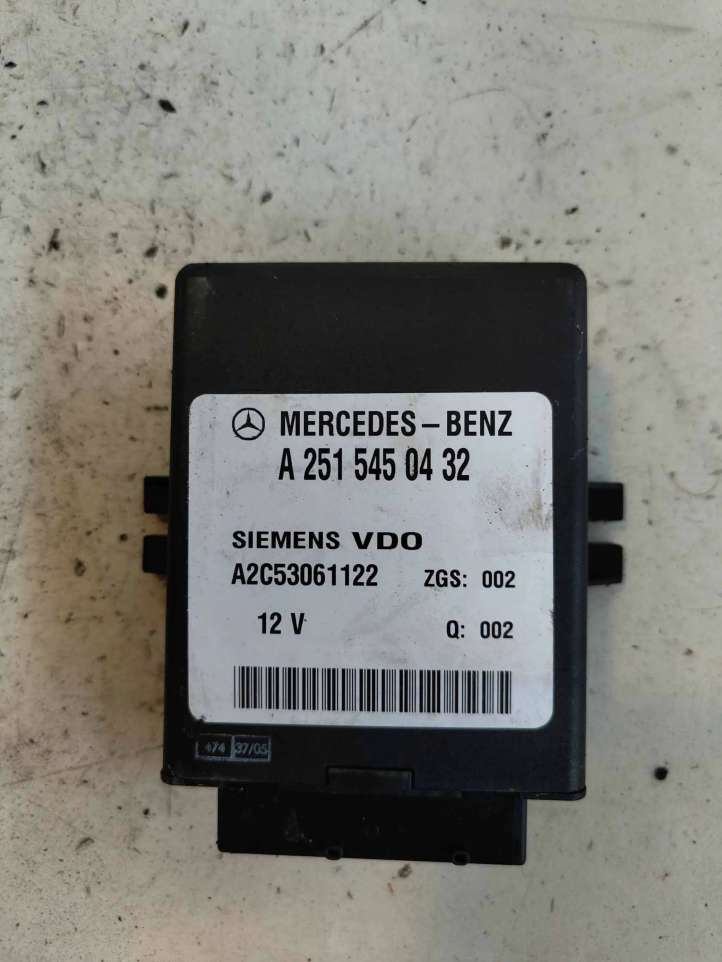 a2515450432 Mercedes-Benz E W211 Pakabos valdymo blokas