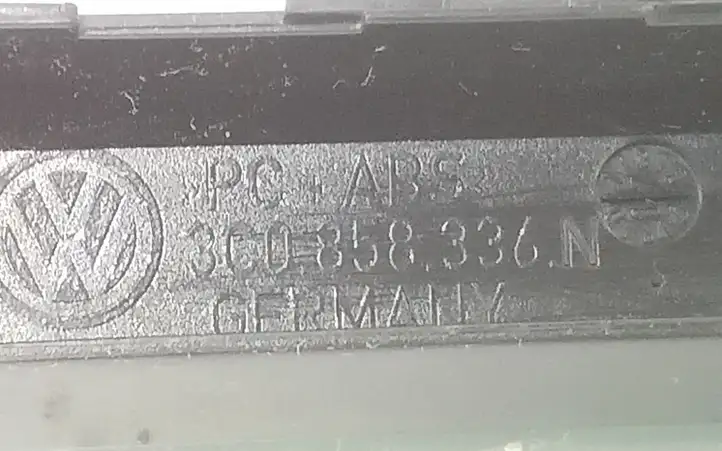 Volkswagen PASSAT B6 (2005 - 2010) 3C0858336N Декоративная планка — фото 4