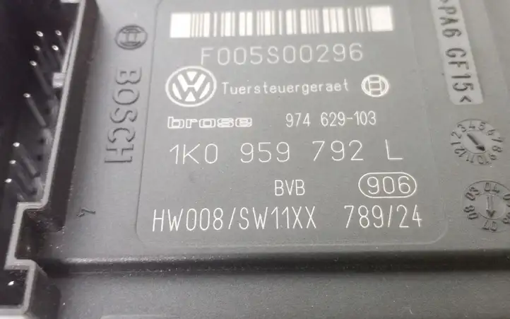 Volkswagen PASSAT B6 (2005 - 2010) 1K0959792L Мотор стеклоподъемника передний — фото 2