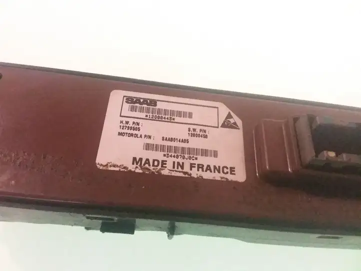 Saab 9-3 Ver2 (2003 - 2007) 12800445 Кнопка стеклоподъемников — фото 3
