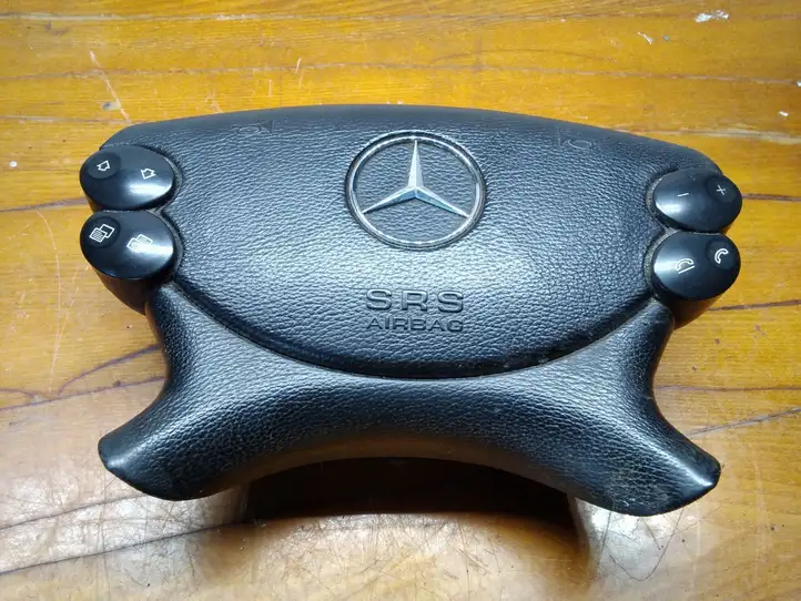 Mercedes-Benz E W211 (2002 - 2009) 306099399162AB Подушка безопасности руля — фото 1