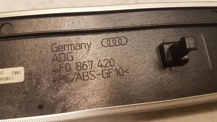 Audi A6 S6 C6 4F (2004 - 2008) 4F0867420 Обшивка задней двери — фото 3