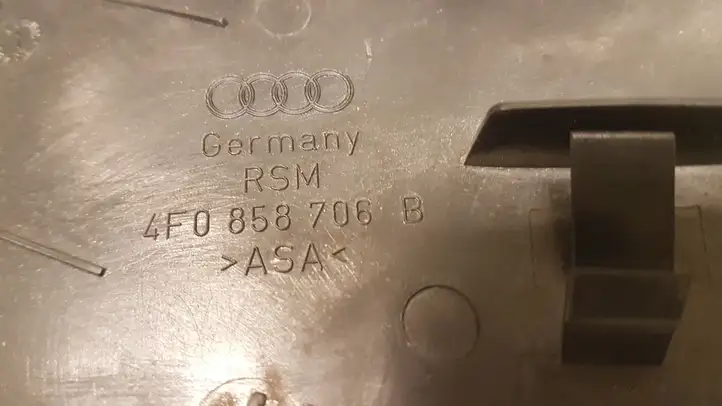 Audi A6 S6 C6 4F (2004 - 2008) 4F0858706B Прочая отделка передней двери — фото 3