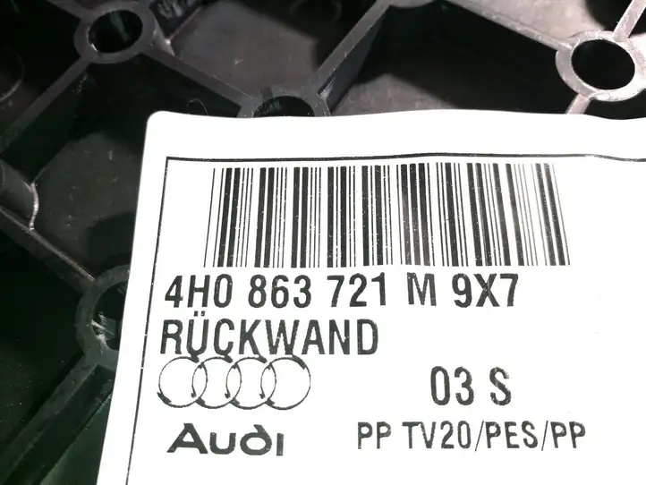 Audi A8 S8 D4 4H (2010 - 2014) 4H0863721M Панель багажника — фото 3