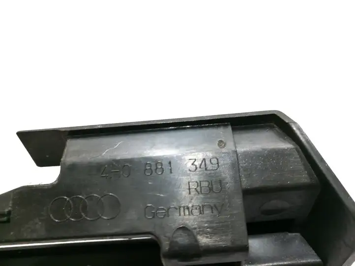 Audi A8 S8 D4 4H (2010 - 2014) 4H0881349 Отделка нижней направляющей раздвижной двери — фото 2