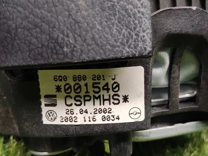 Volkswagen Polo (2001 - 2005) 6Q0880201J Подушка безопасности руля — фото 2