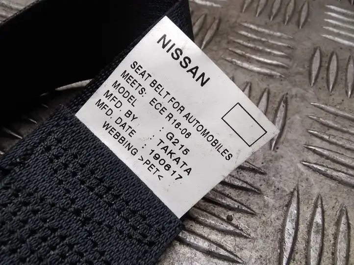 Nissan Qashqai (2013 - 2017) 888444EA0A Задний ремень безопасности — фото 4