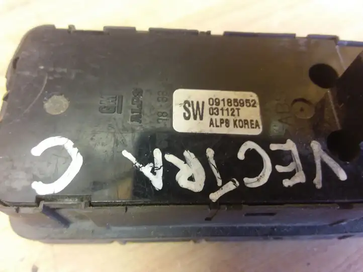 Opel Vectra C (2002 - 2005) 09185952 Блок кнопок стеклоподъемников — фото 2