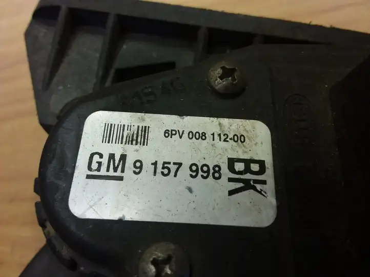Opel Astra H (2004 - 2009) 9157998 Педаль акселератора — фото 2