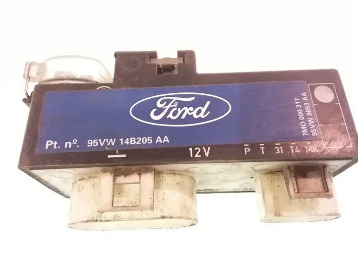 Ford Galaxy (2000 - 2006) 95VW14B205AA Реле вентилятора охлаждения — фото 3