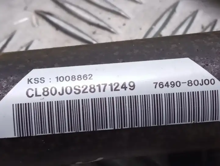 Suzuki SX4 (2006 - 2009) 7649080J00 Боковая подушка безопасности шторка — фото 2