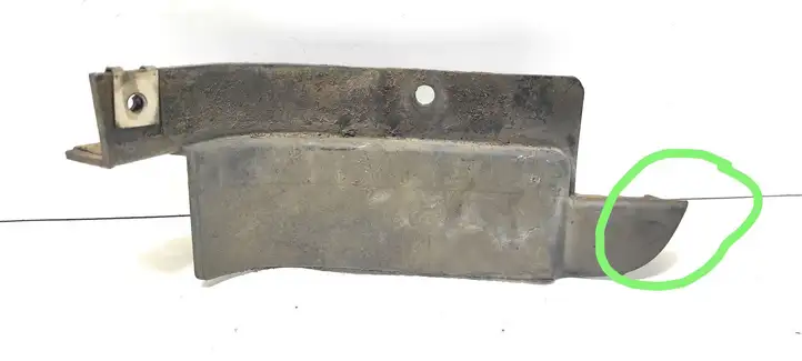 Audi A4 S4 B8 8K (2007 - 2011) Задний брызговик — фото 1