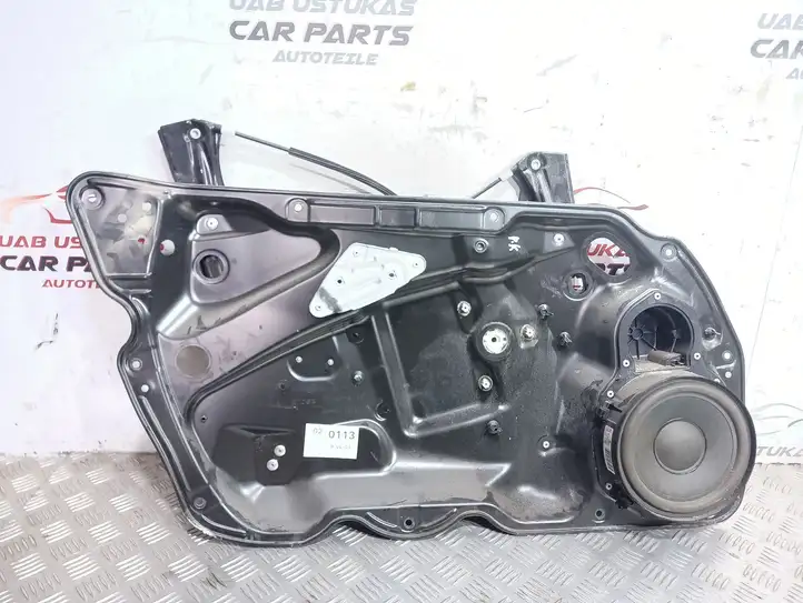 Volkswagen PASSAT B6 (2005 - 2010) 3C1837755G Стеклоподъемник передней двери (без мотора) — фото 1