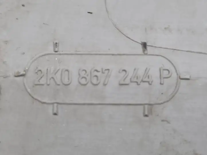 Volkswagen Caddy (2010 - 2015) 2K0867244P Верхняя обшивка стойки B — фото 4