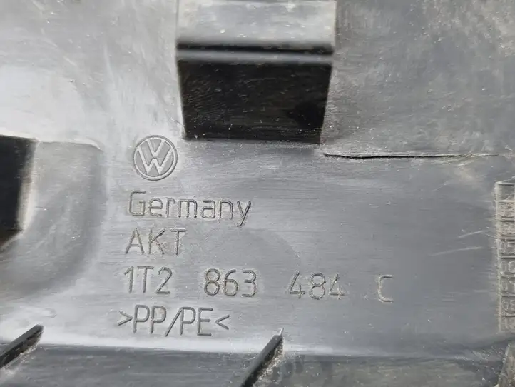 Volkswagen Caddy (2010 - 2015) 1T2863484C Внутренняя отделка переднего порога — фото 3