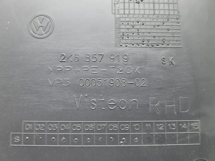 Volkswagen Caddy (2010 - 2015) 2K6857919 Бардачок в сборе — фото 6