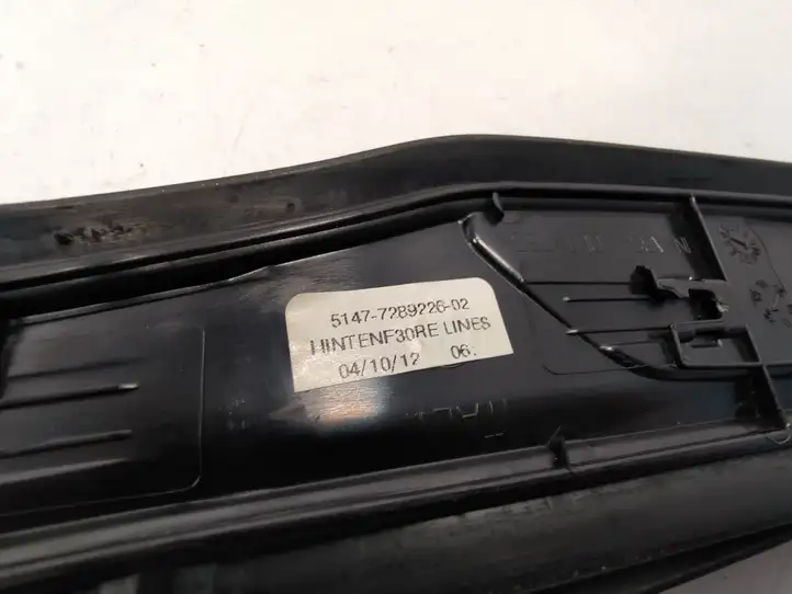 BMW 3 F30 F35 F31 (2012 - 2018) 51477289216 Внутренняя обшивка порога (комплект) — фото 4
