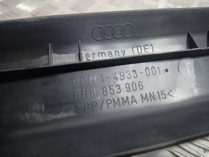 Audi A4 S4 B8 8K (2007 - 2011) 8H0853906 Внутренняя отделка переднего порога — фото 3