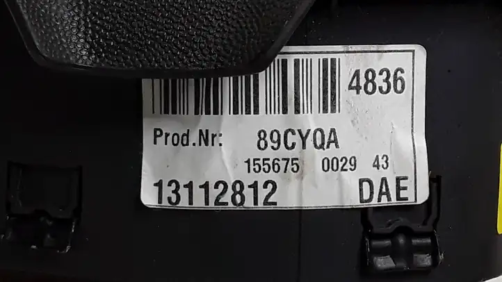 Opel Vectra C (2002 - 2005) 13112812 Подушка безопасности руля — фото 3