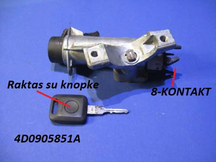 4D0905851A Audi A4 S4 B5 8D Užvedimo spynelė