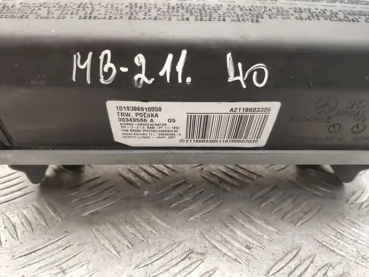Mercedes-Benz E W211 (2002 - 2009) 30349566A Подушка безопасности пассажира — фото 7