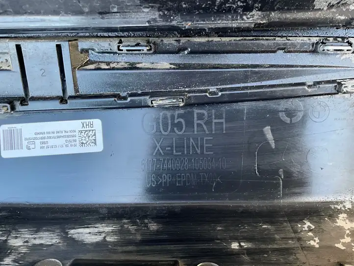 BMW X5 G05 (2018 - ) 05RH Порог кузова — фото 4
