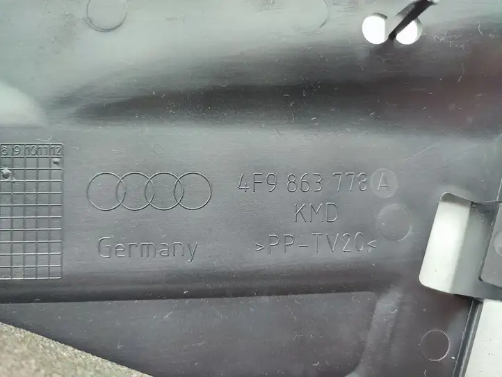Audi A6 S6 C6 4F (2008 - 2011) 4F9863778 Прочая отделка багажника — фото 2
