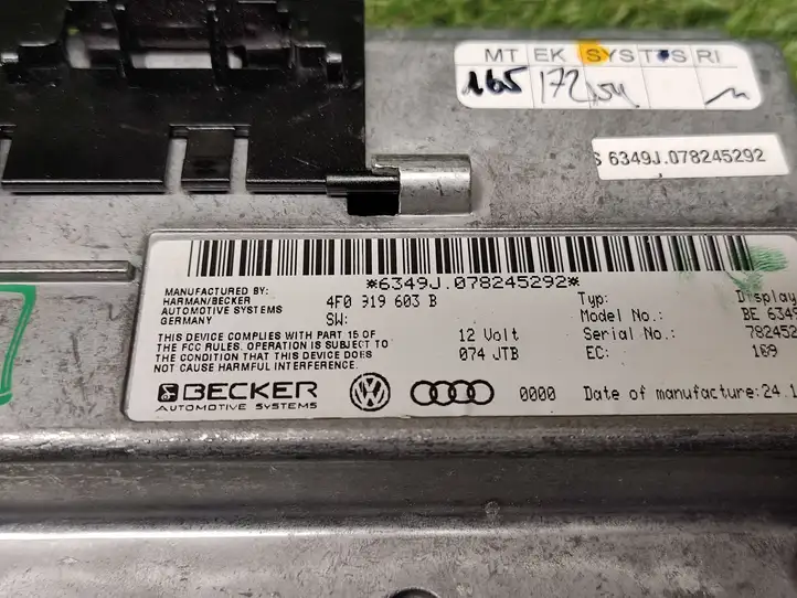 Audi Q7 (2005 - 2009)  4F0919603B Экран/ дисплей / маленький экран