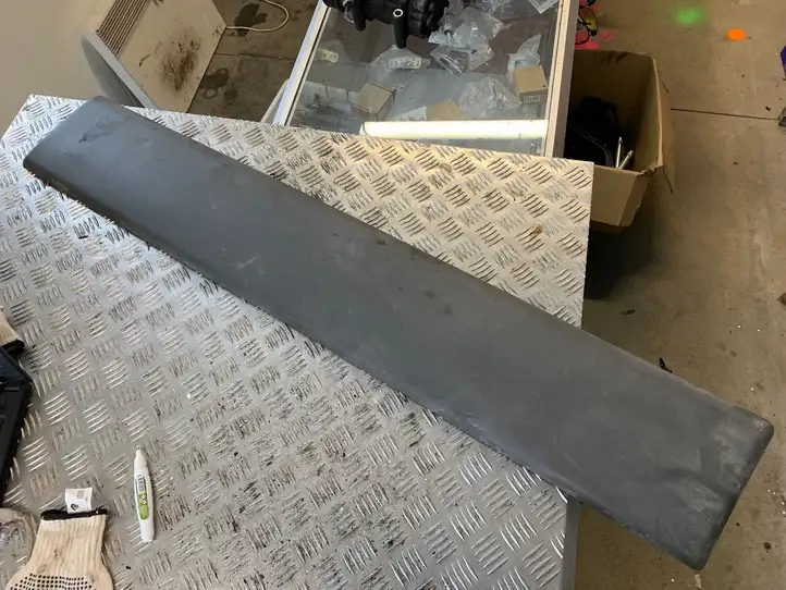 Renault Trafic II (X83) (2002 - 2014)  8200036081 Молдинги (отделка) раздвижных дверей