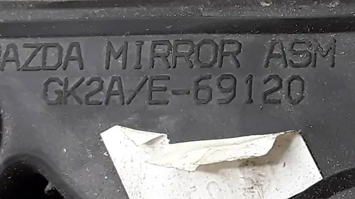 Mazda 6 (2005 - 2007) P1406842sx Боковое зеркало с электроприводом — фото 2