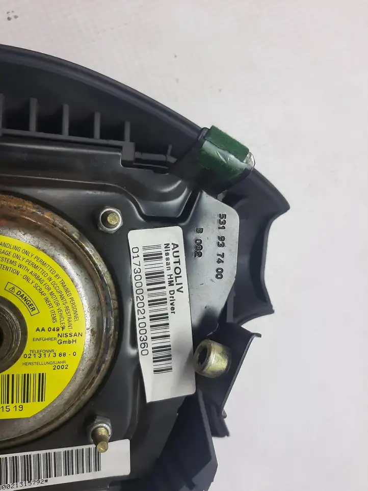 Nissan Almera Tino (2000 - 2003) 531937400 Подушка безопасности руля — фото 4