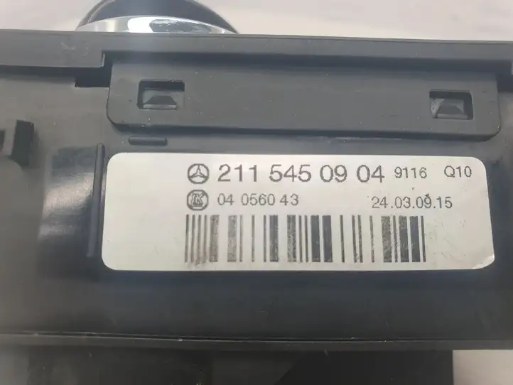 Mercedes-Benz E W211 (2002 - 2009) 2115450904 Включатель фонарей — фото 4