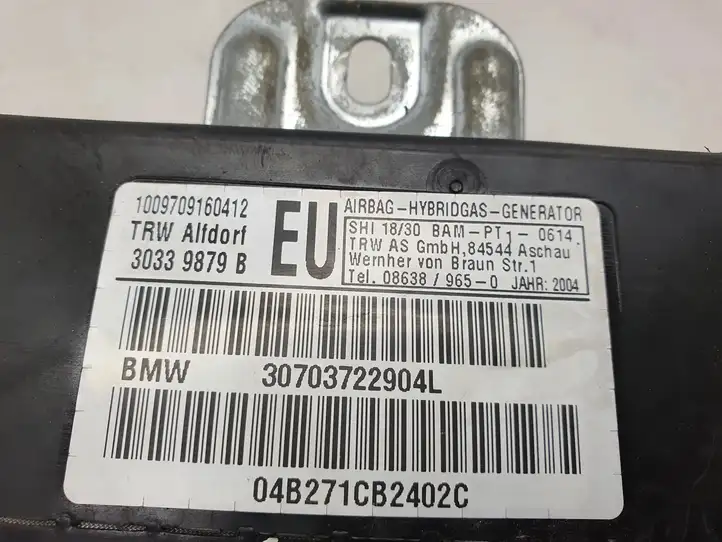BMW 3 E46 (1998 - 2005) 30703722904L Подушка безопасности двери — фото 3