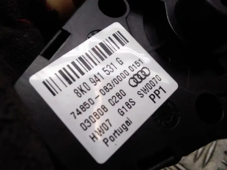 Audi A5 8T 8F (2007 - 2011) 8K0941531G Включатель фонарей — фото 4