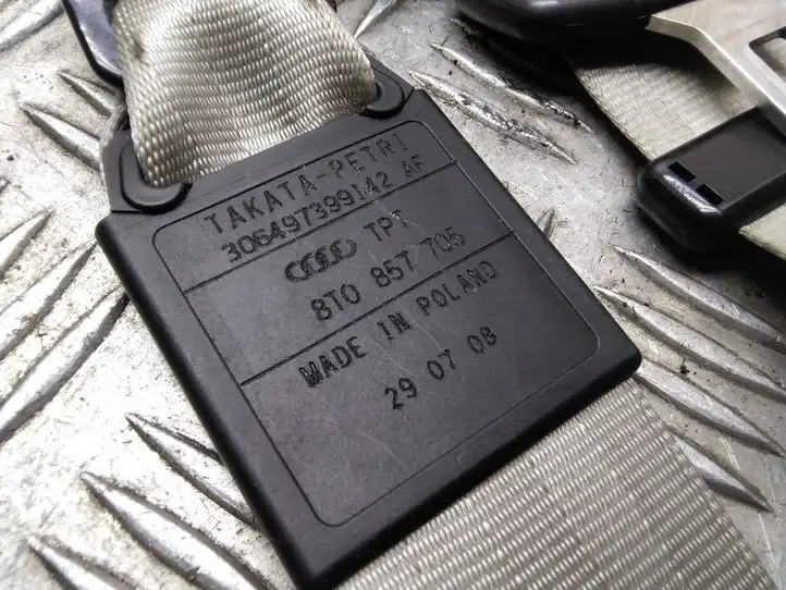 Audi A5 8T 8F (2007 - 2011) 8T0857705 Передний ремень безопасности — фото 3