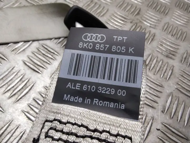 Audi A5 8T 8F (2007 - 2011) 8K0857805K Задний ремень безопасности — фото 3
