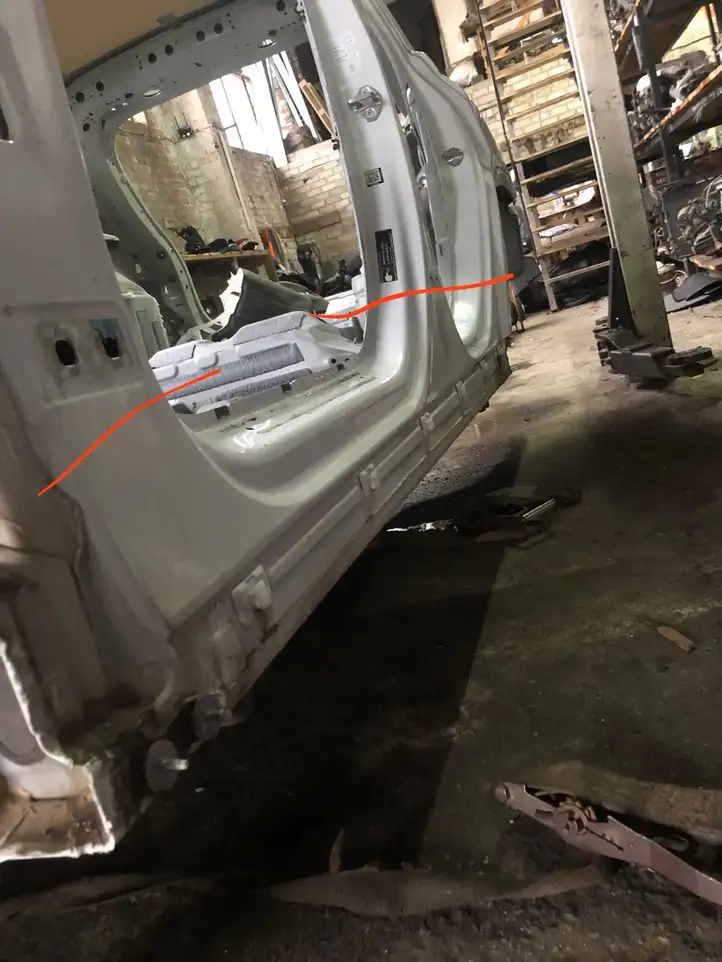 Mercedes-Benz EQA (2021 - ) Передний порог кузова — фото 3