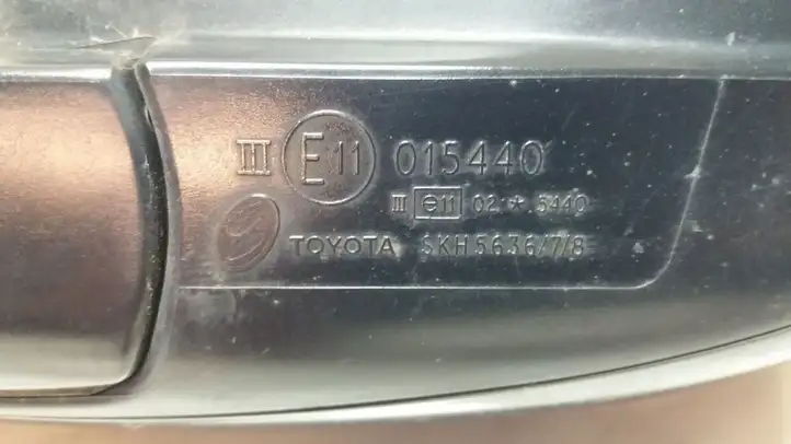 Toyota Avensis T220 (2000 - 2003) E11015440 Боковое зеркало с электроприводом — фото 4