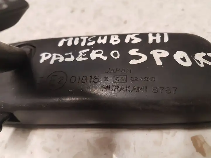Mitsubishi Pajero Sport I (1996 - 2004) E201816 Салонное зеркало заднего вида — фото 3