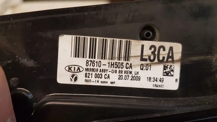 Kia Ceed (2006 - 2010) 876101H505CA Боковое зеркало механическое — фото 4