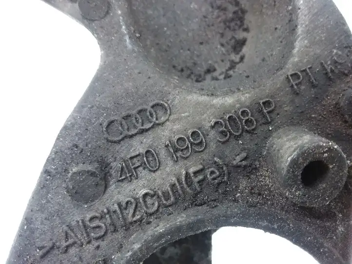 Audi A6 S6 C6 4F (2004 - 2008) 4F0199308P Кронштейн двигателя — фото 3