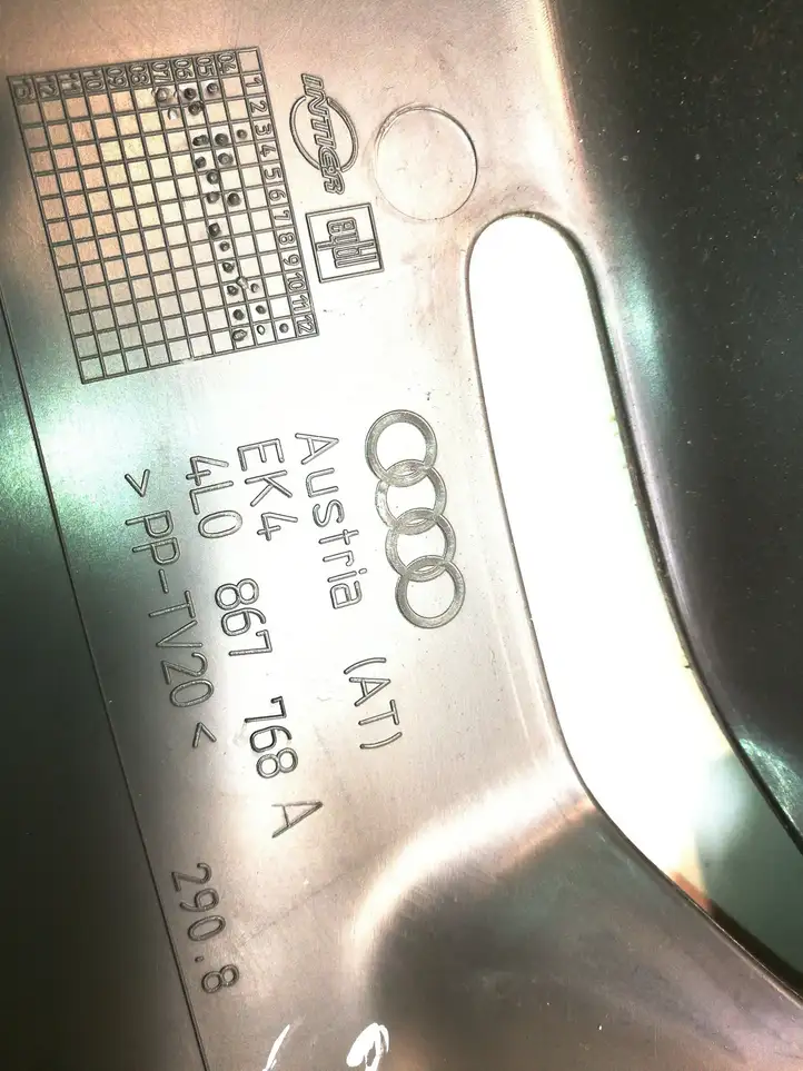 Audi Q7 4L (2005 - 2009) 4L0867768A Внутренняя отделка заднего порога — фото 3
