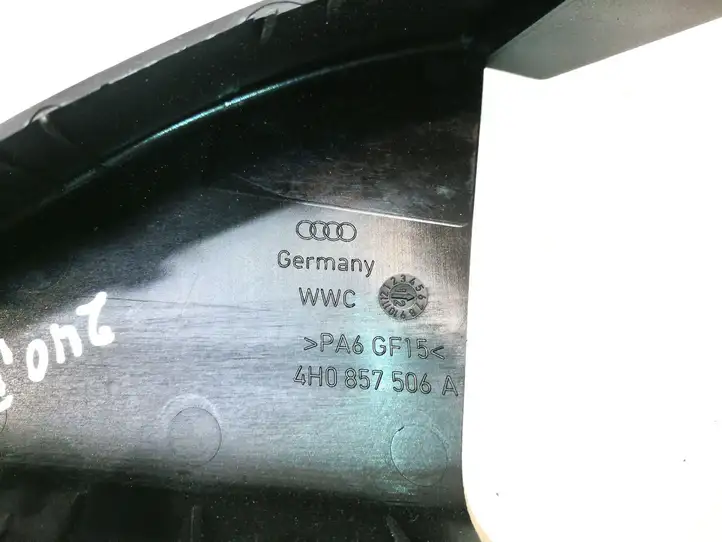 Audi A8 S8 D4 4H (2010 - 2014) 4H0857506A Прочая отделка передней двери — фото 3