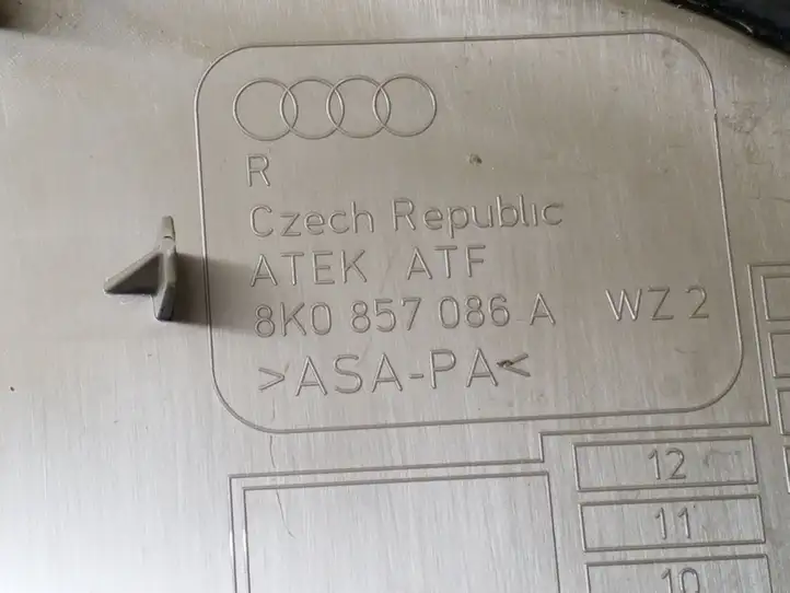 Audi A4 S4 B8 8K (2011 - 2015) 8K0857086A Боковая отделка панели приборов — фото 2