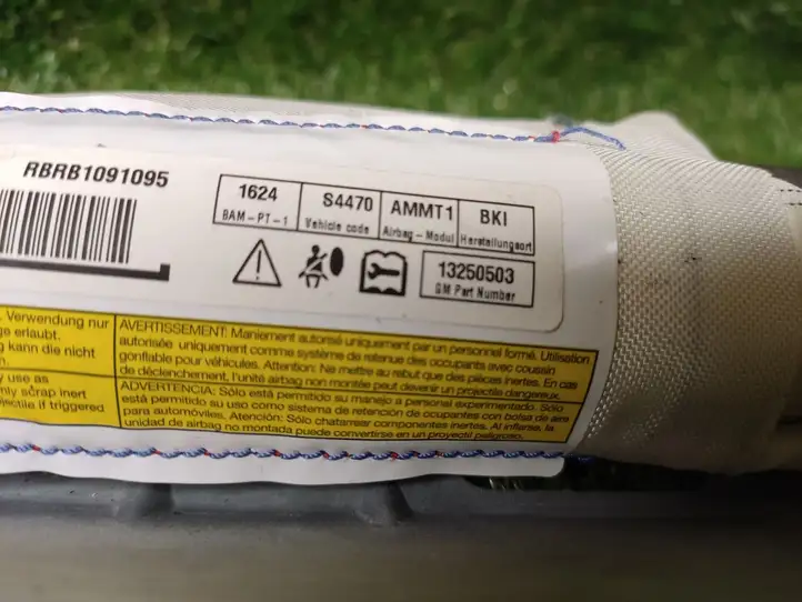 Opel Meriva (2010 - 2014)  13250503 Боковая подушка безопастности( (крыша)