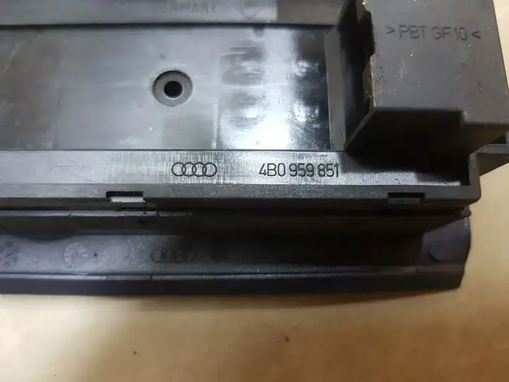 Audi A6 S6 C5 4B (1997 - 2001) 4B0959851 Блок кнопок стеклоподъемников — фото 3