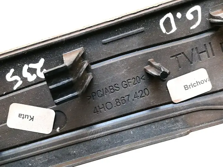 Audi A8 S8 D4 4H (2010 - 2014) 4H0867420 Обшивка задней двери — фото 7