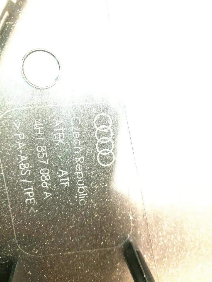 Audi A8 S8 D4 4H (2010 - 2014) 4H1857086A Боковая отделка панели приборов — фото 3
