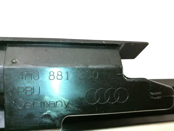 Audi A8 S8 D4 4H (2010 - 2014) 4H0881350 Отделка нижней направляющей раздвижной двери — фото 3